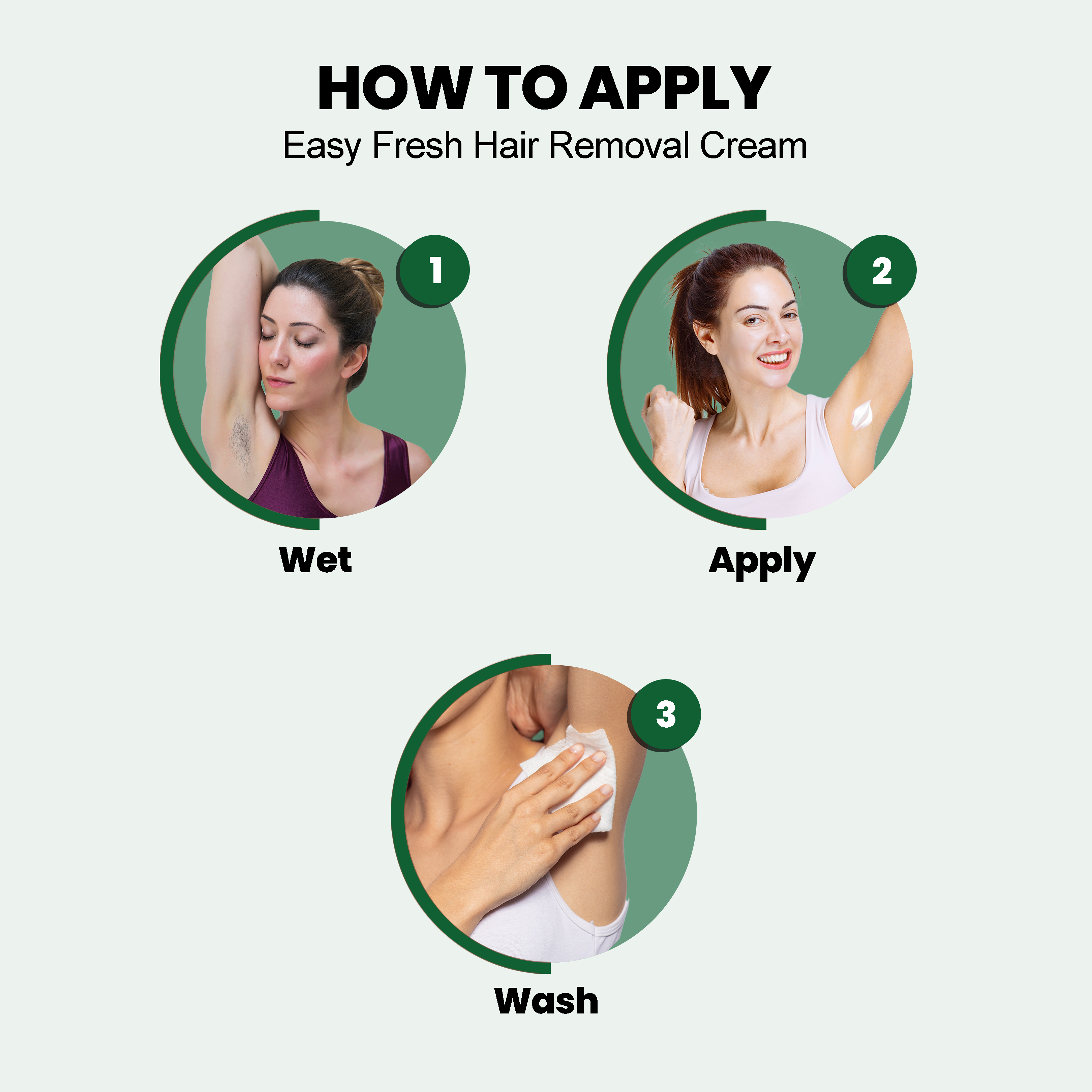 Easy Fresh Hair Removal Cream Cucumber 120ml - Image 5