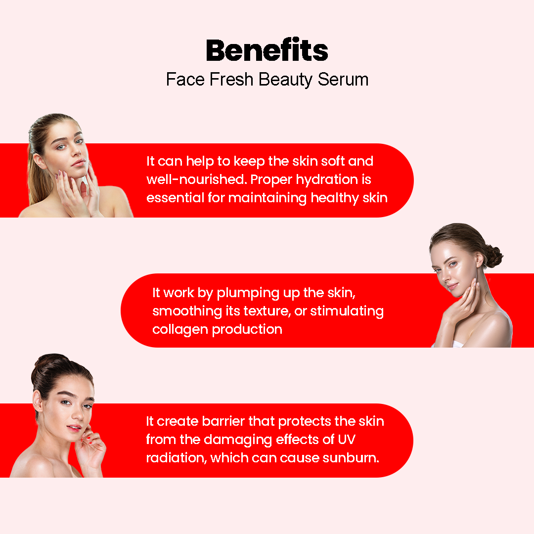 Face Fresh Moisturizing Beauty Lotion 400ml - Image 6