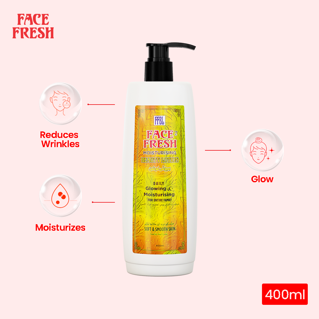 Face Fresh Moisturizing Beauty Lotion 400ml