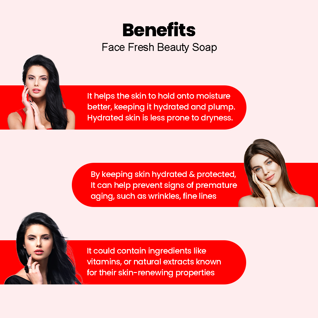 Face Fresh Beauty Soap 100g - Image 6