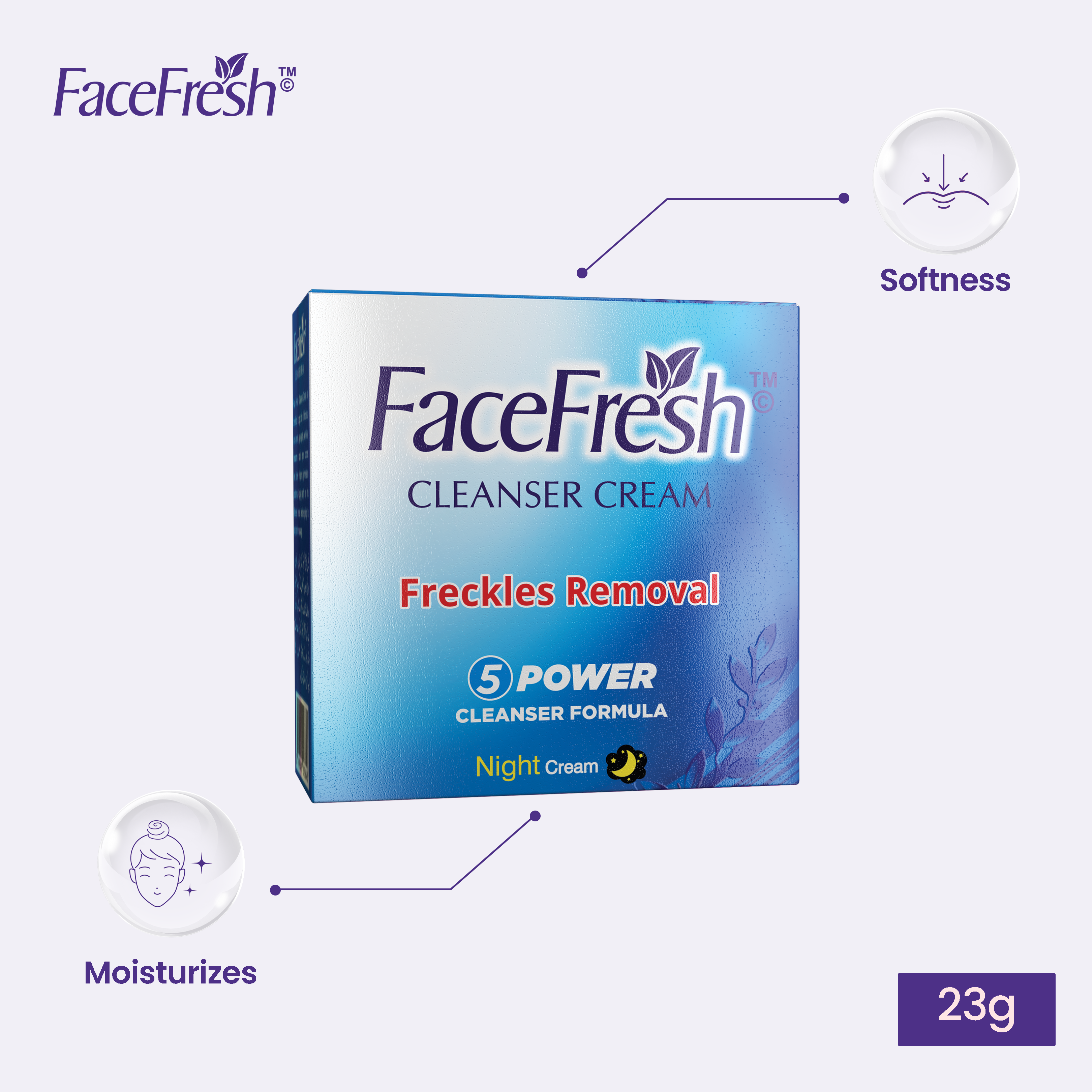 Face Fresh Cleanser Cream Large 23g