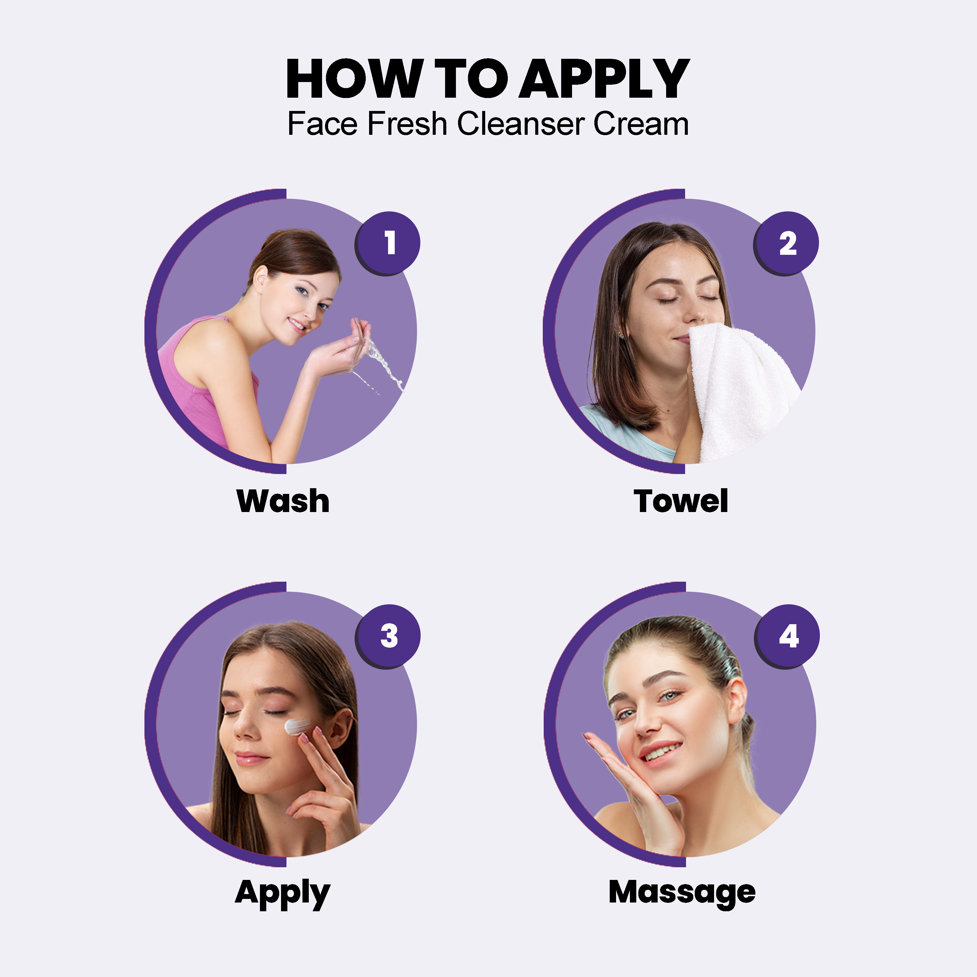 Face Fresh Cleanser Cream Large 23g - Image 5