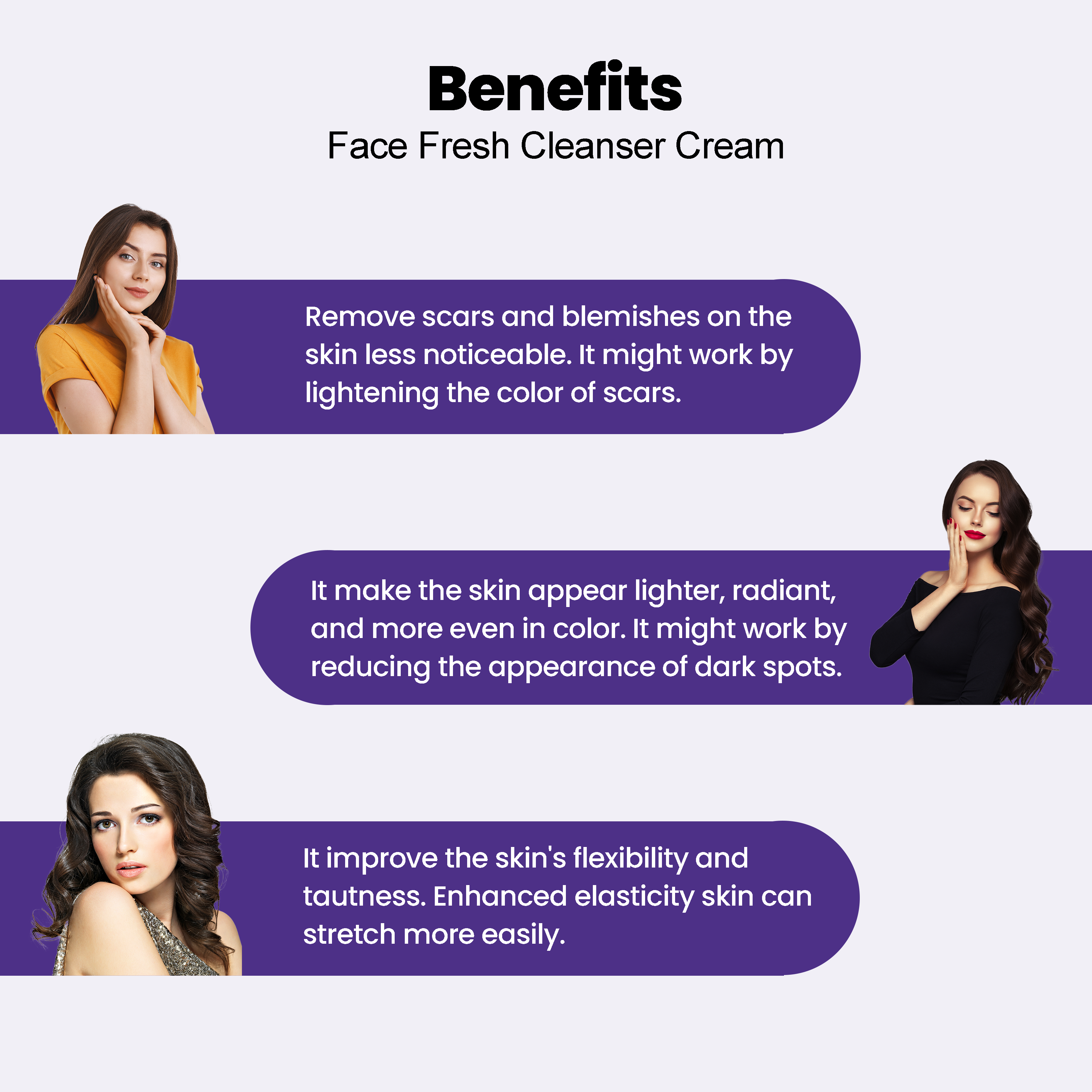 Face Fresh Cleanser Cream Large 23g - Image 6