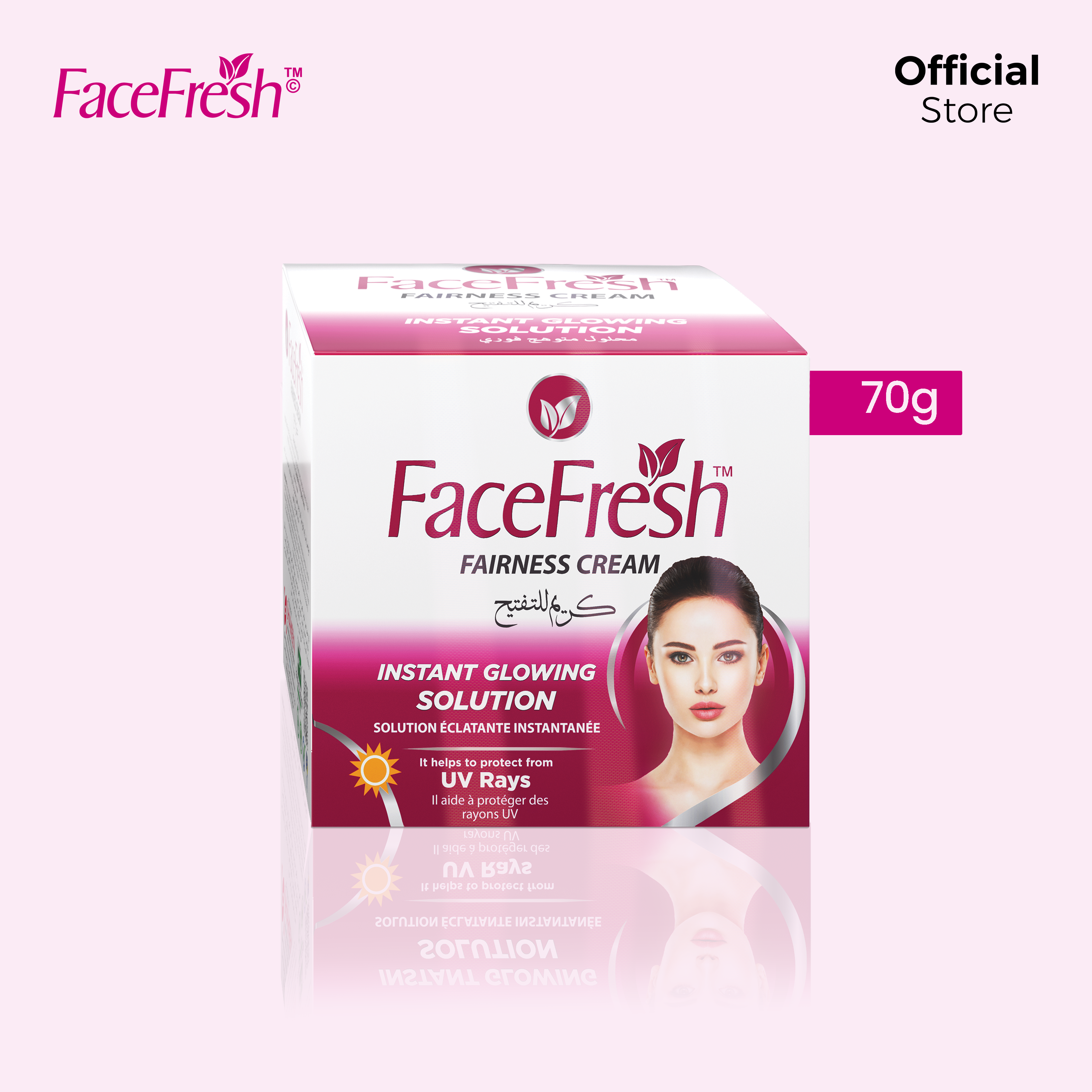 Face Fresh Fairness Cream Jar 70g - Image 4