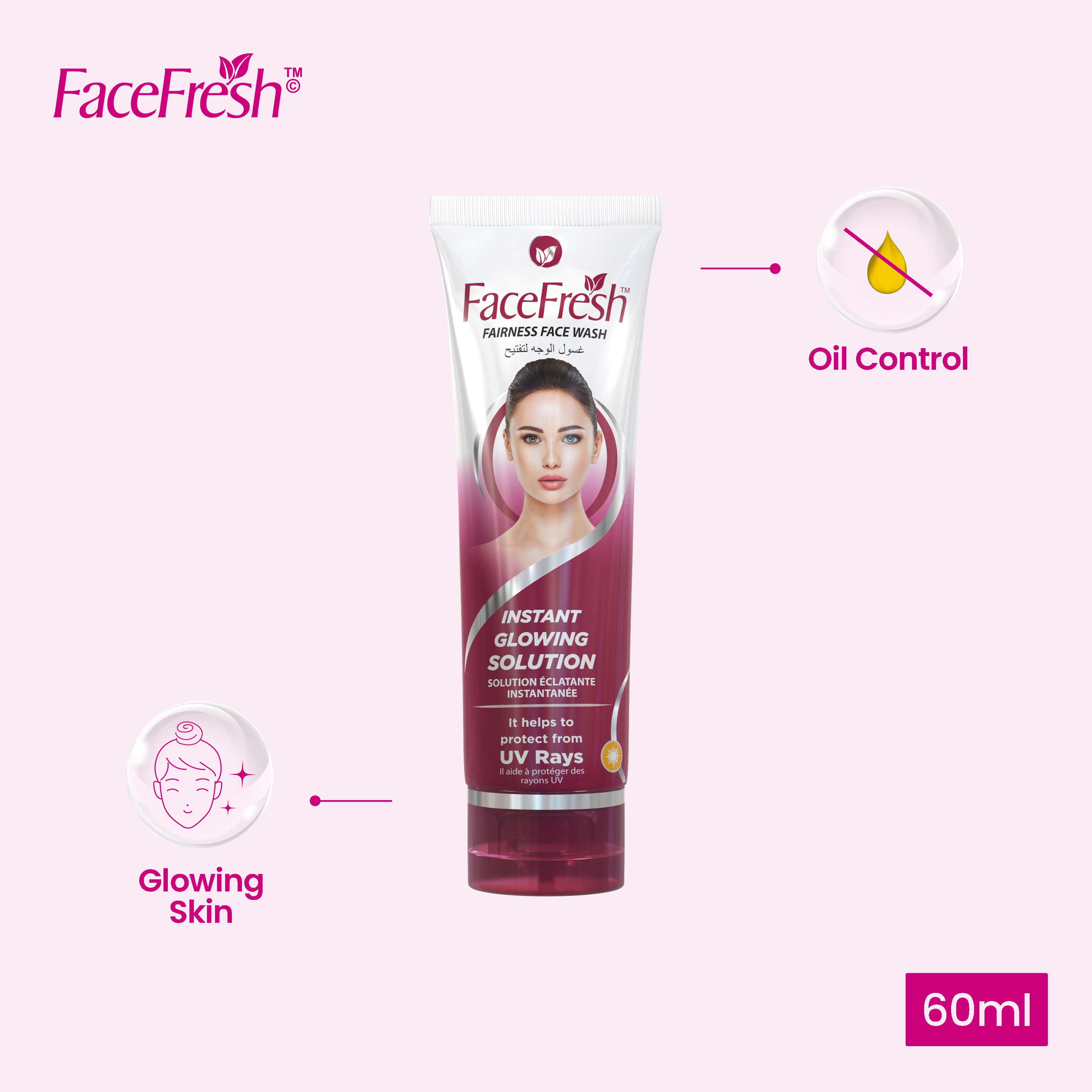 Face Fresh Fairness Face Wash 60ml
