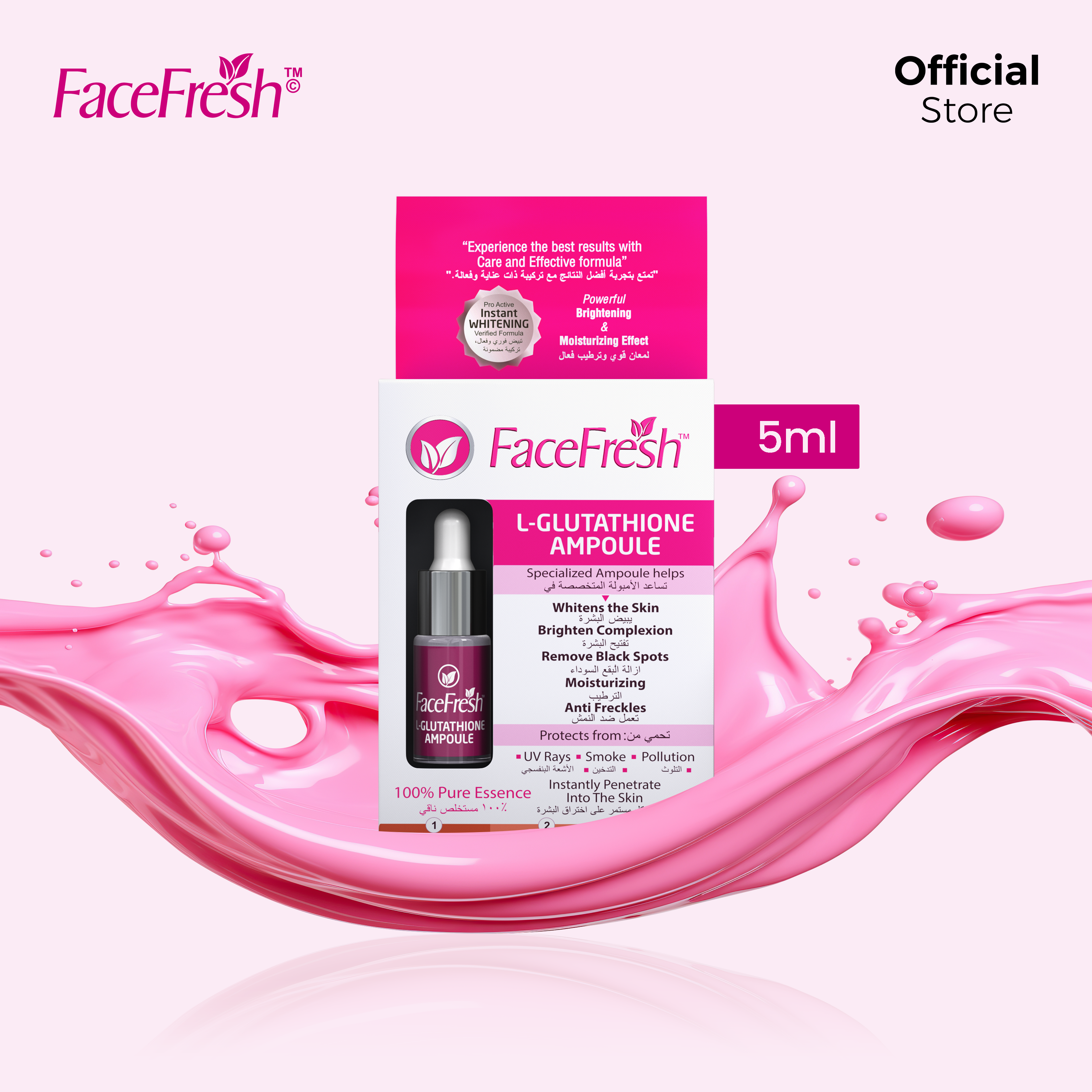 Face Fresh L-Glutathione Ampoule 5ml - Image 4