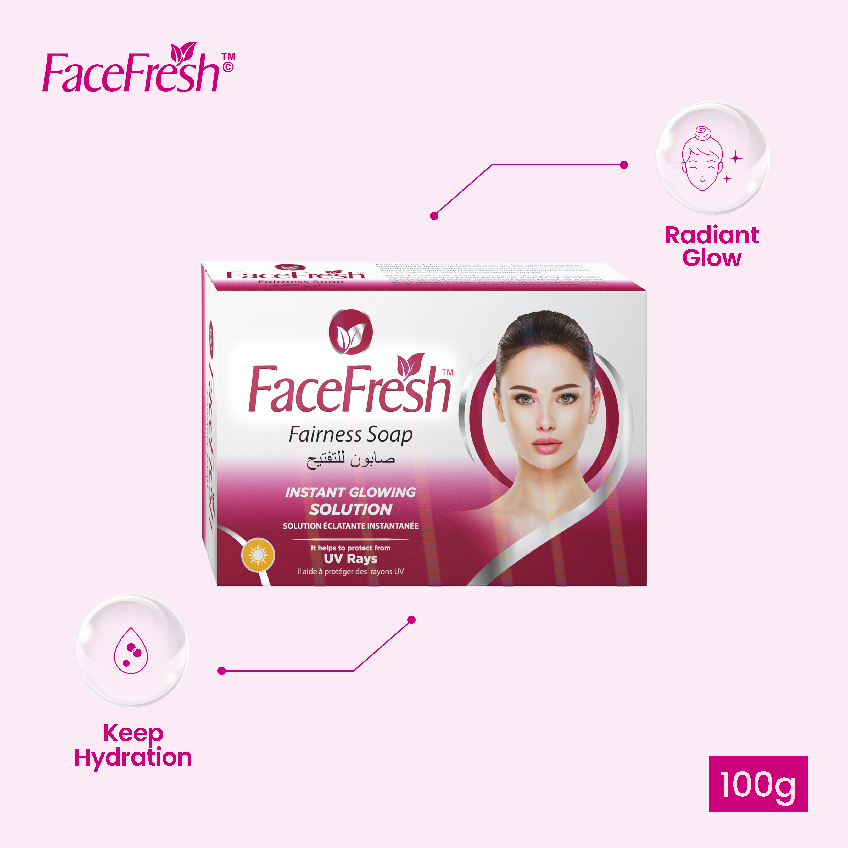 Face Fresh Fairness Soap 100g