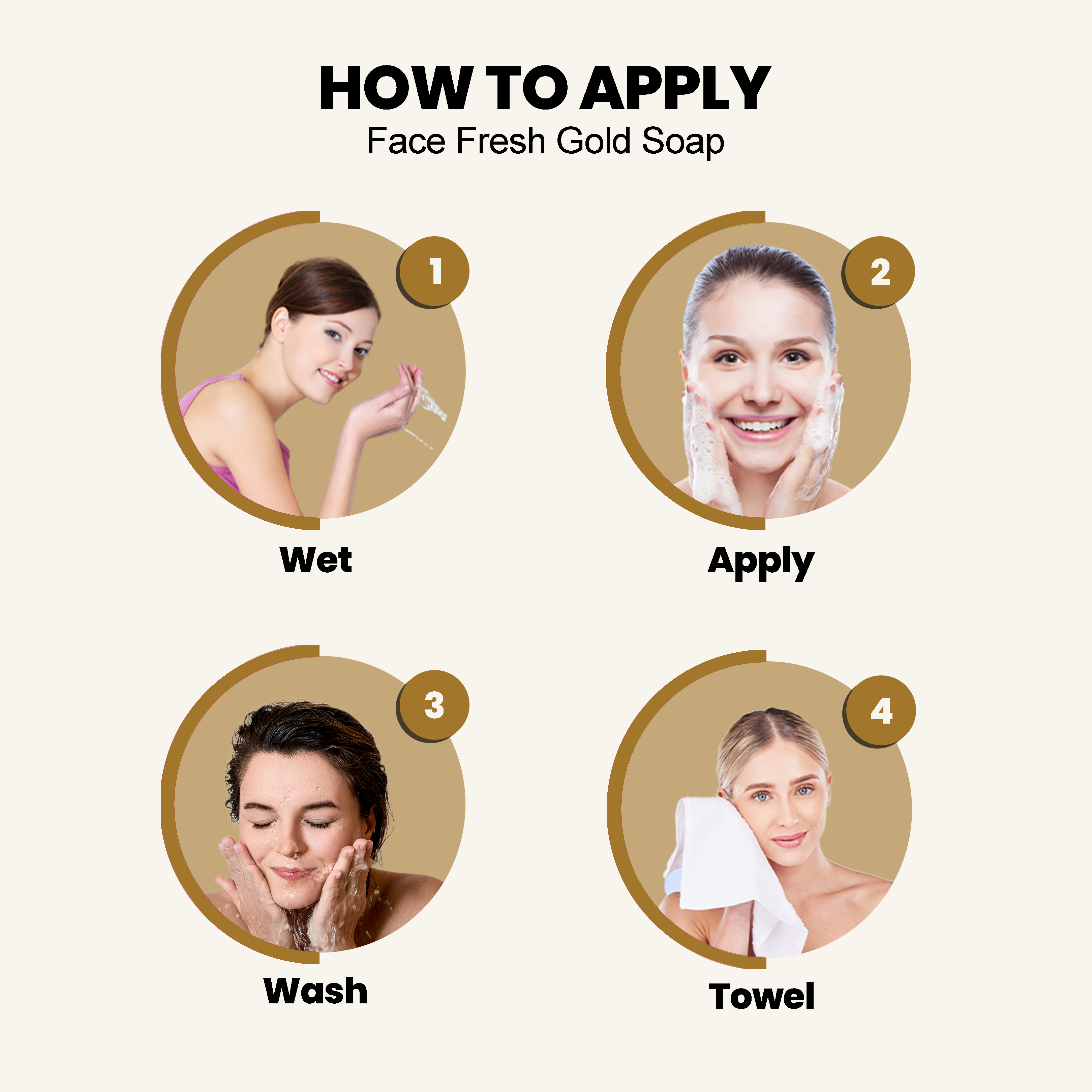 Face Fresh Gold Plus Beauty Soap 100g - Image 5