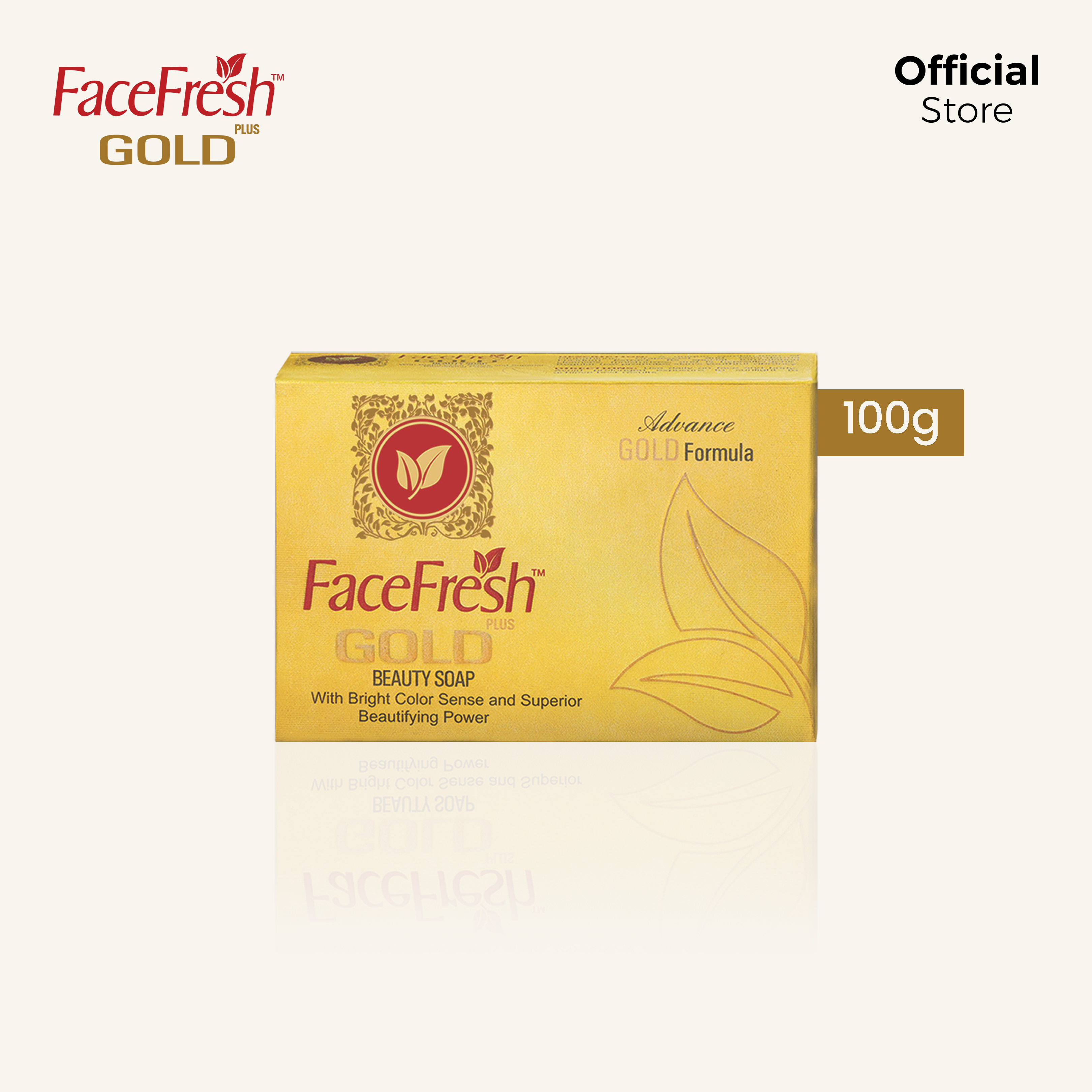 Face Fresh Gold Plus Beauty Soap 100g - Image 4