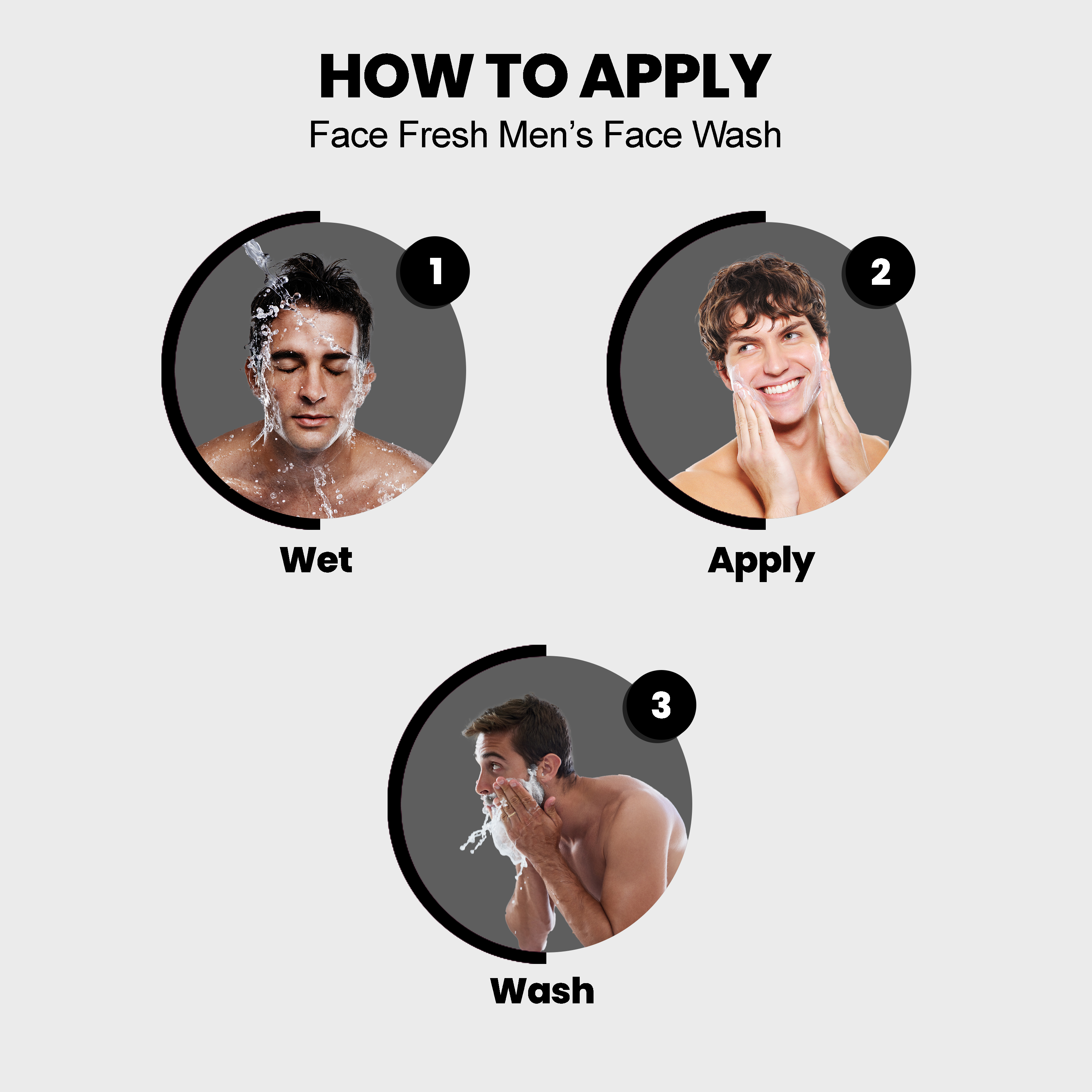 Face Fresh Beauty Face Wash for Men 60ml - Image 5