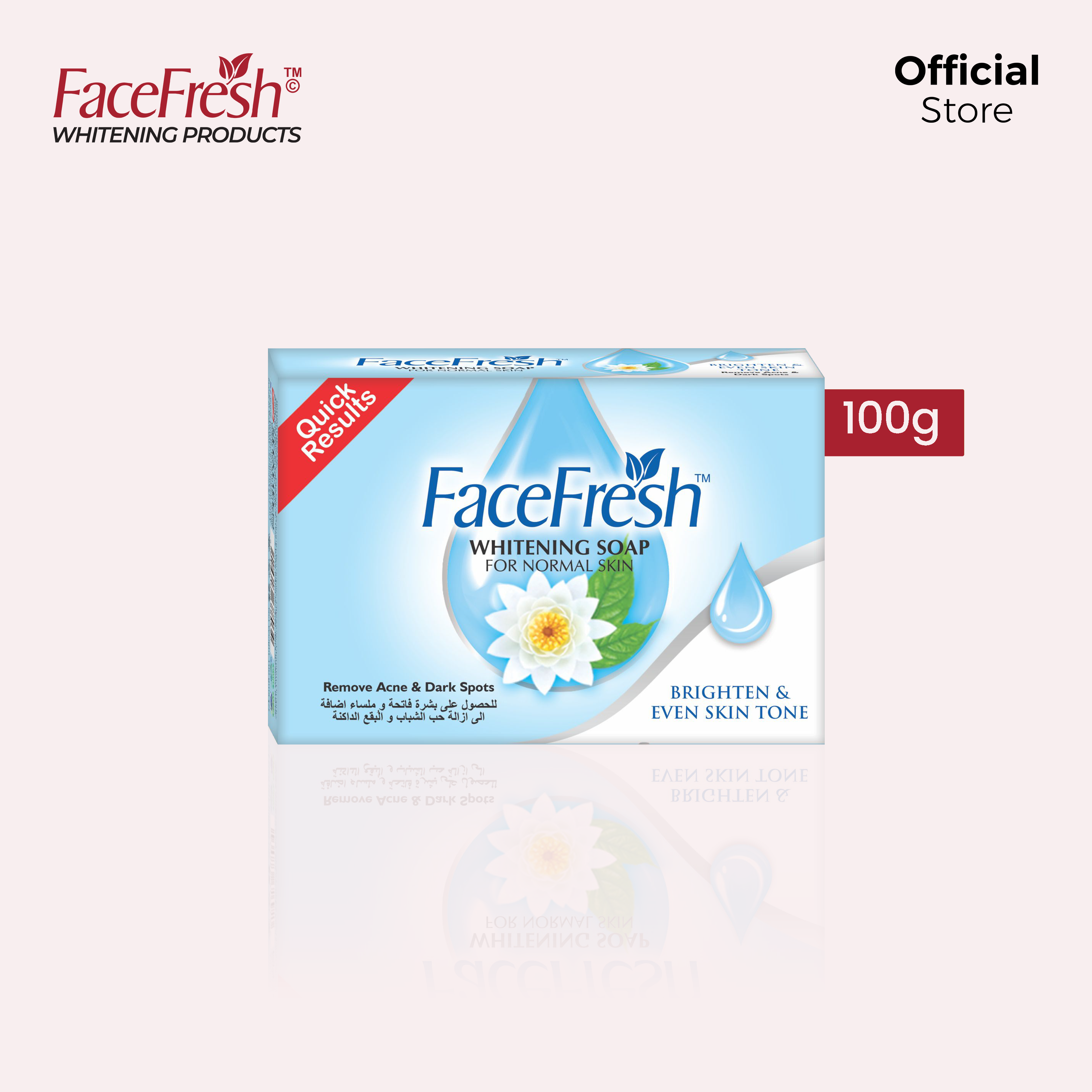 Face Fresh Whitening Soap Normal Skin 100g - Image 4