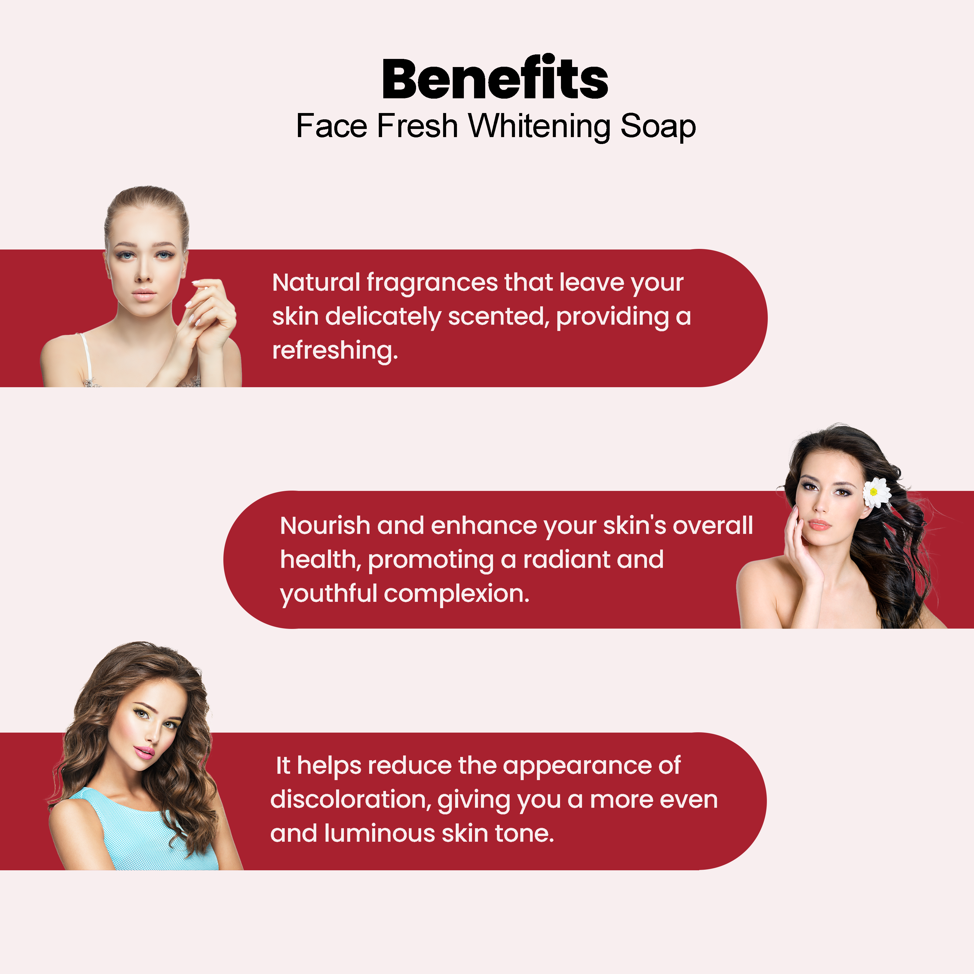 Face Fresh Whitening Soap Oily Skin 100g - Image 6