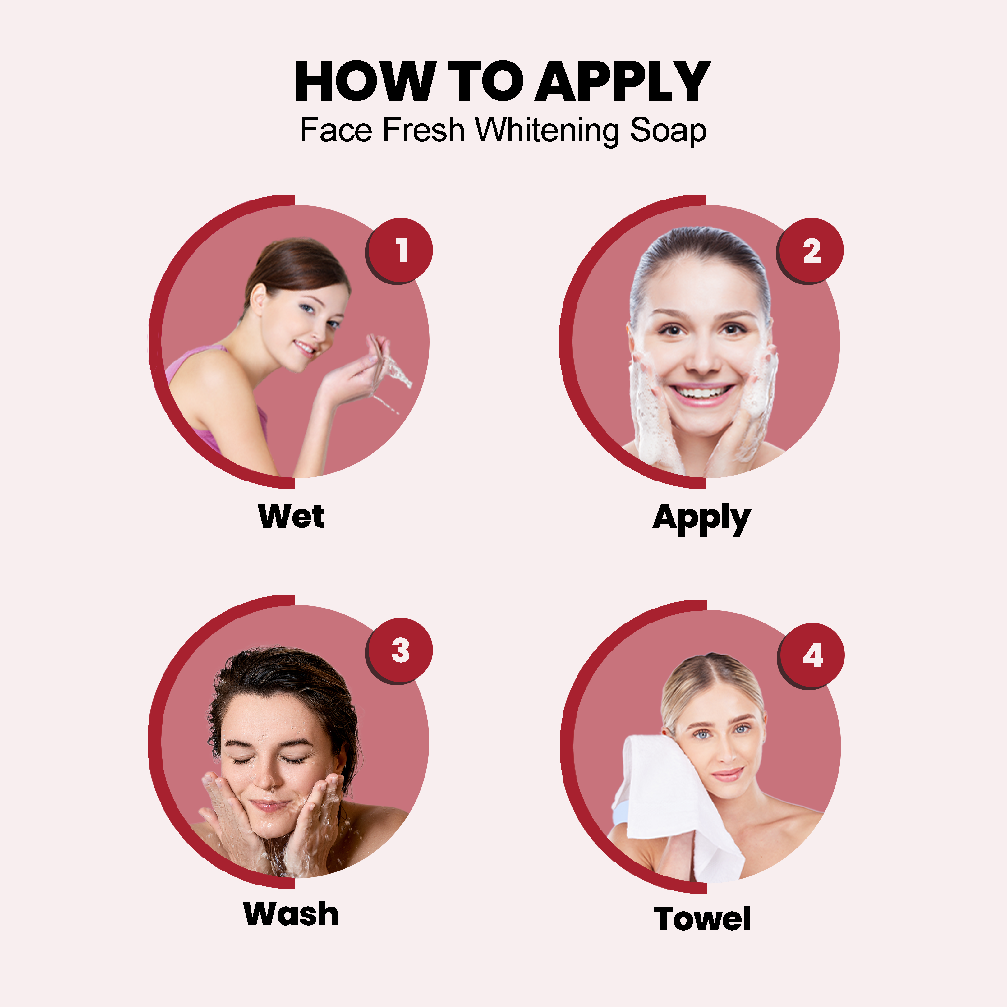 Face Fresh Whitening Soap Oily Skin 100g - Image 5