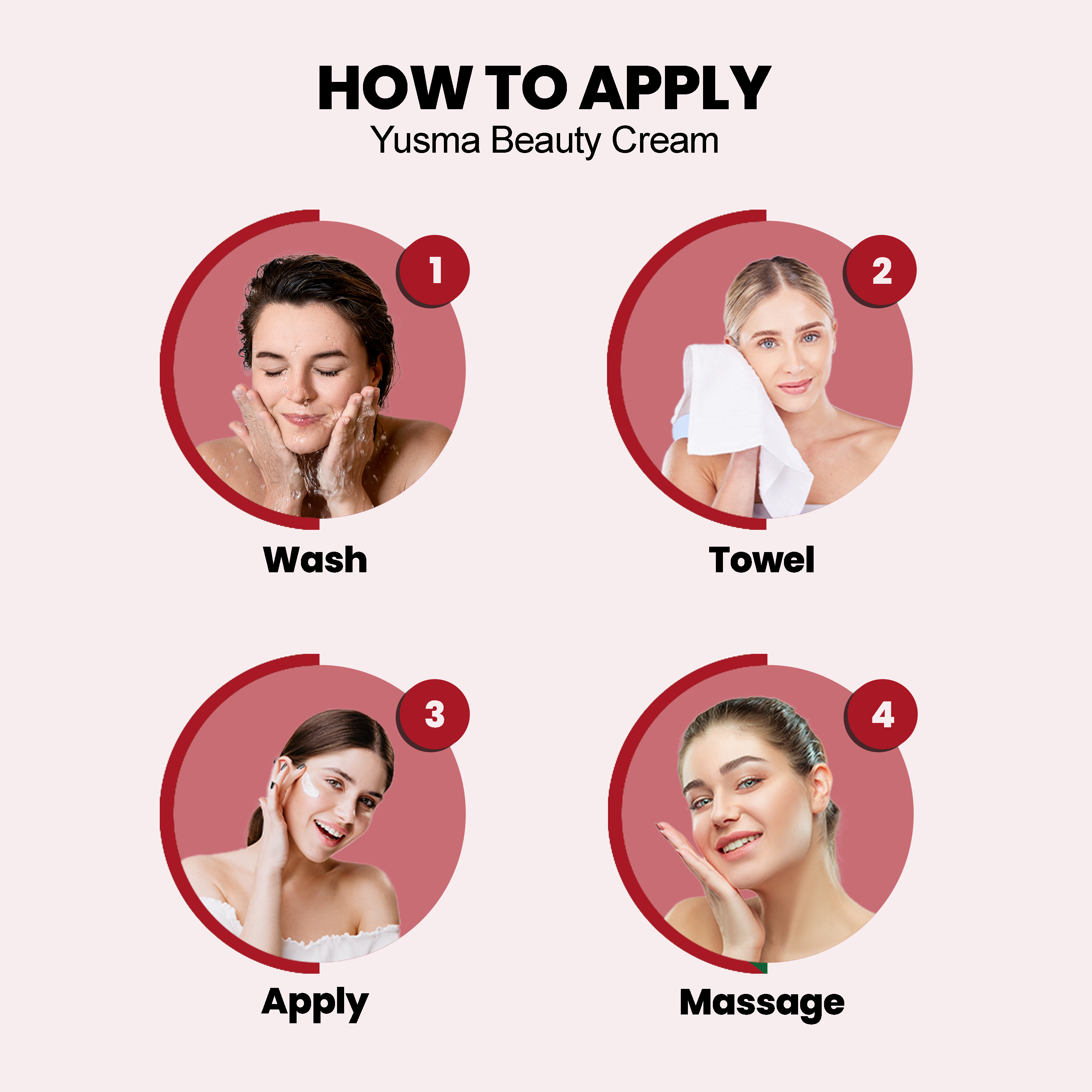 Yusma Beauty Cream Jar 30g - Image 5