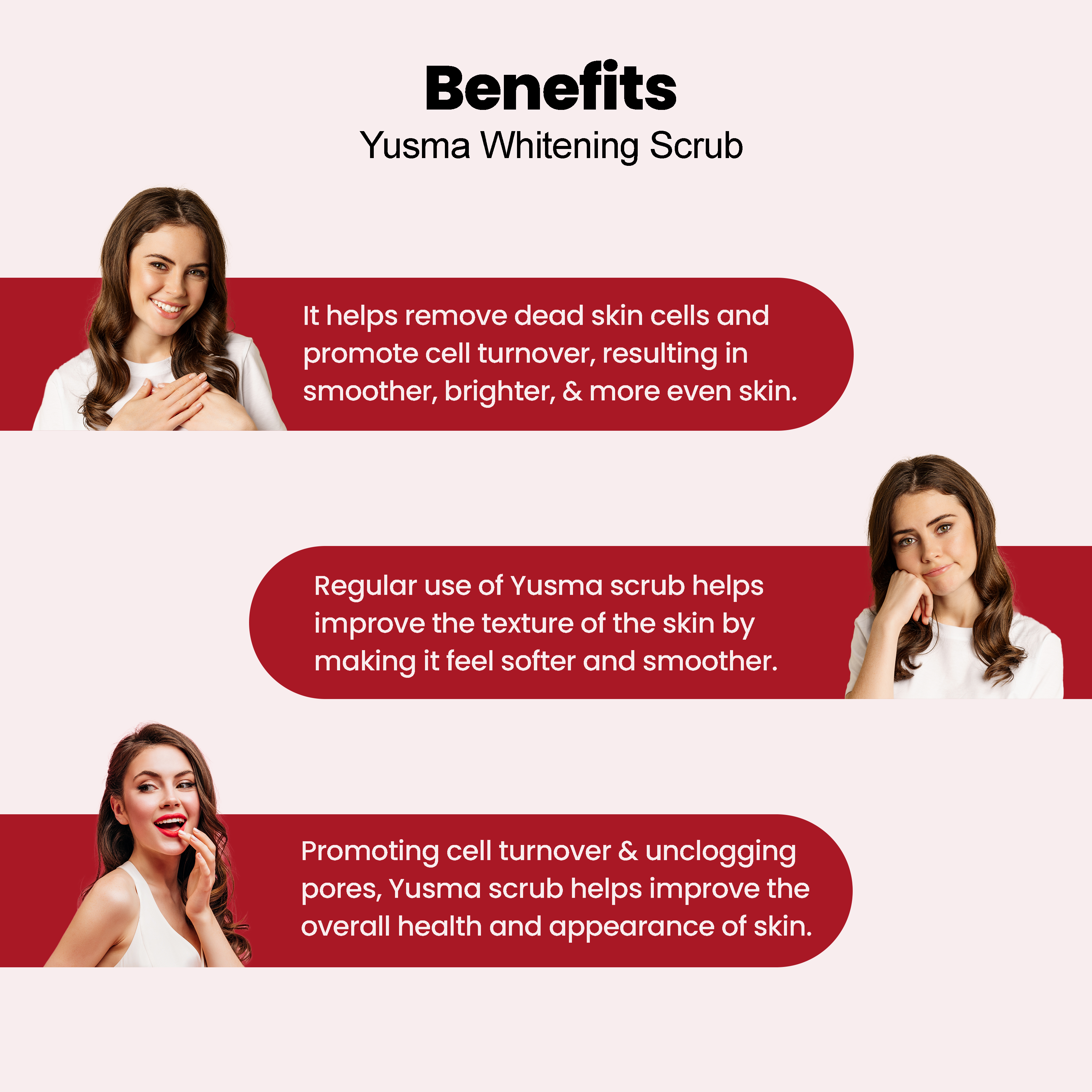 Yusma Hand & Foot Whitening Scrub 225g - Image 6