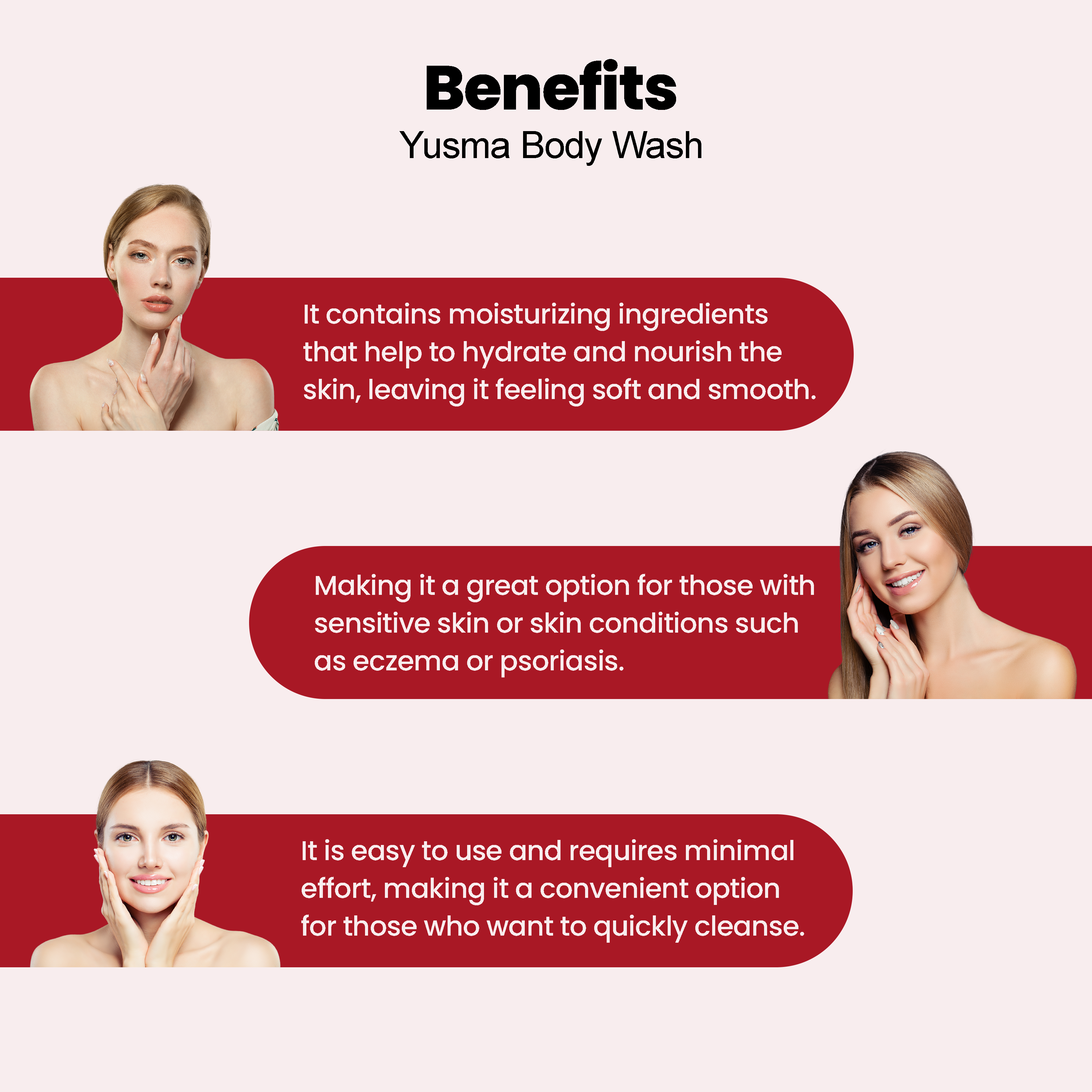 Yusma Body Wash Lavender 400ml - Image 6