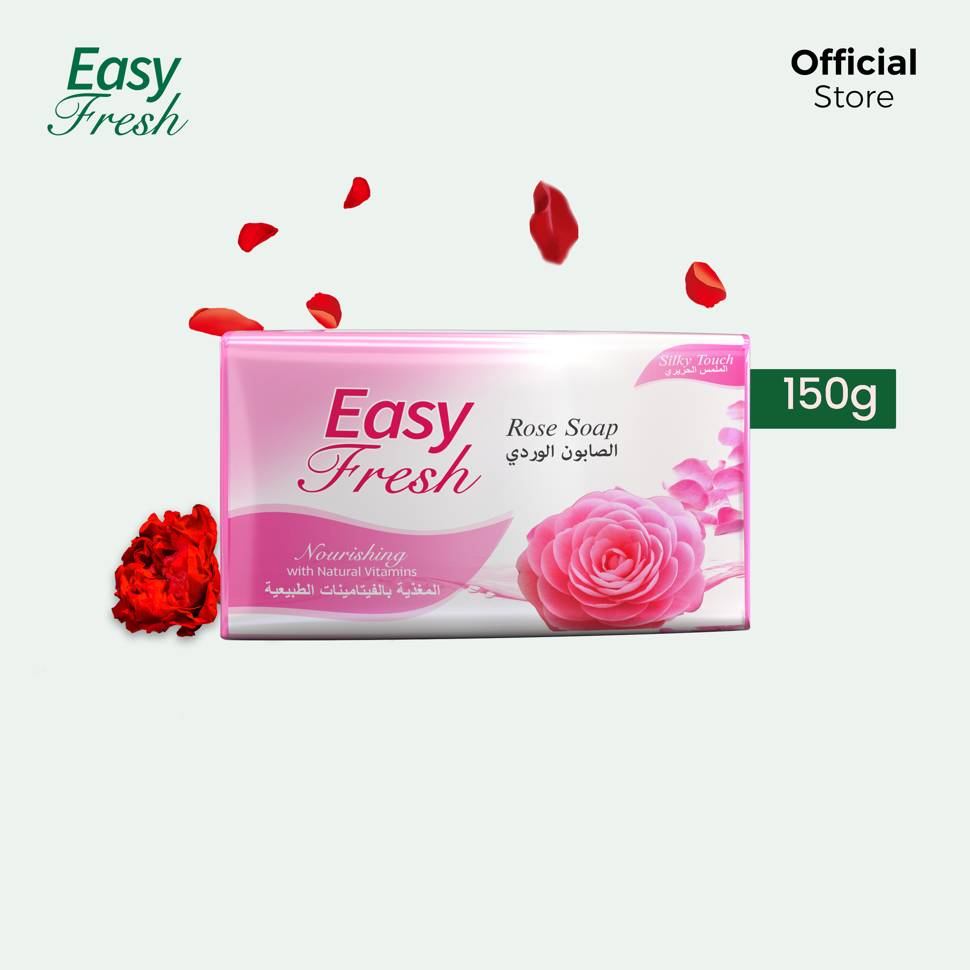 Easy Fresh Rose Soap 150g - Image 4