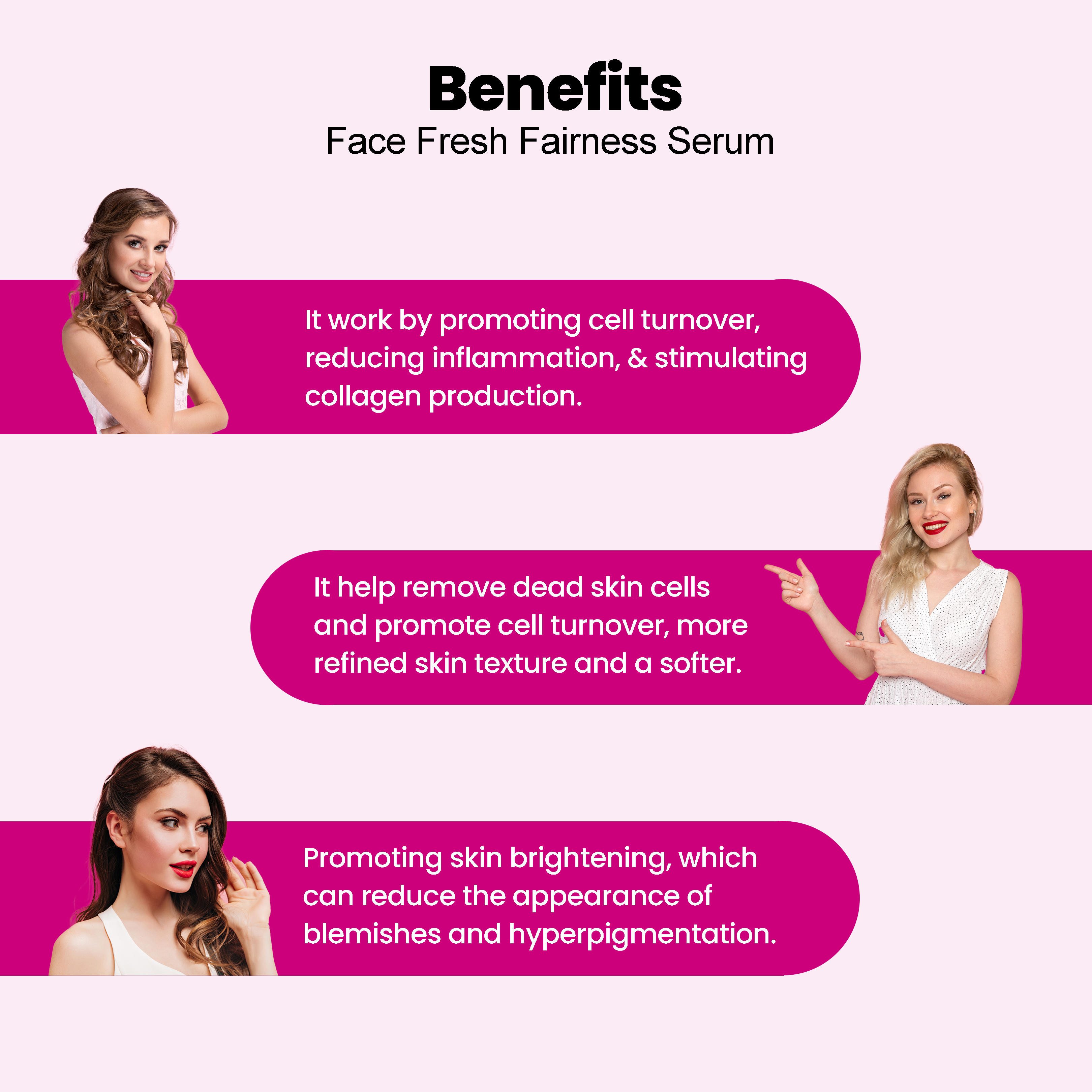 Face Fresh Fairness Serum 3ml - Image 6