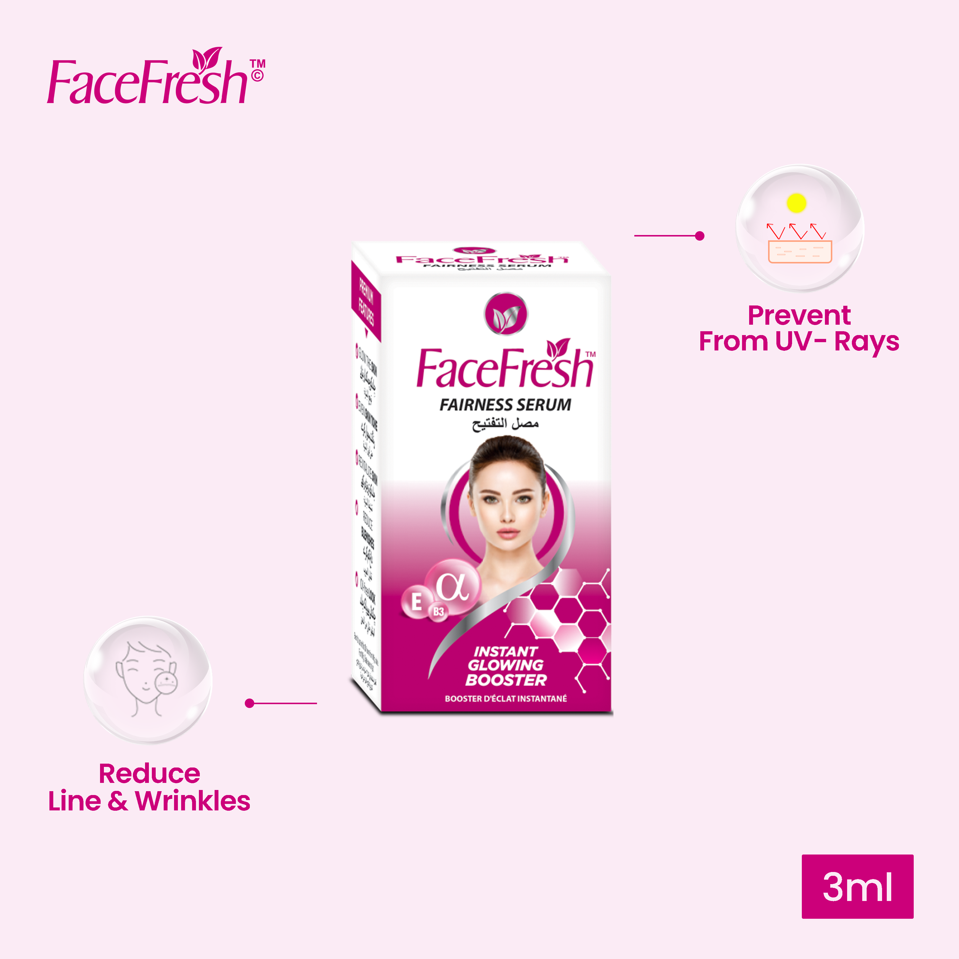 Face Fresh Fairness Serum 3ml