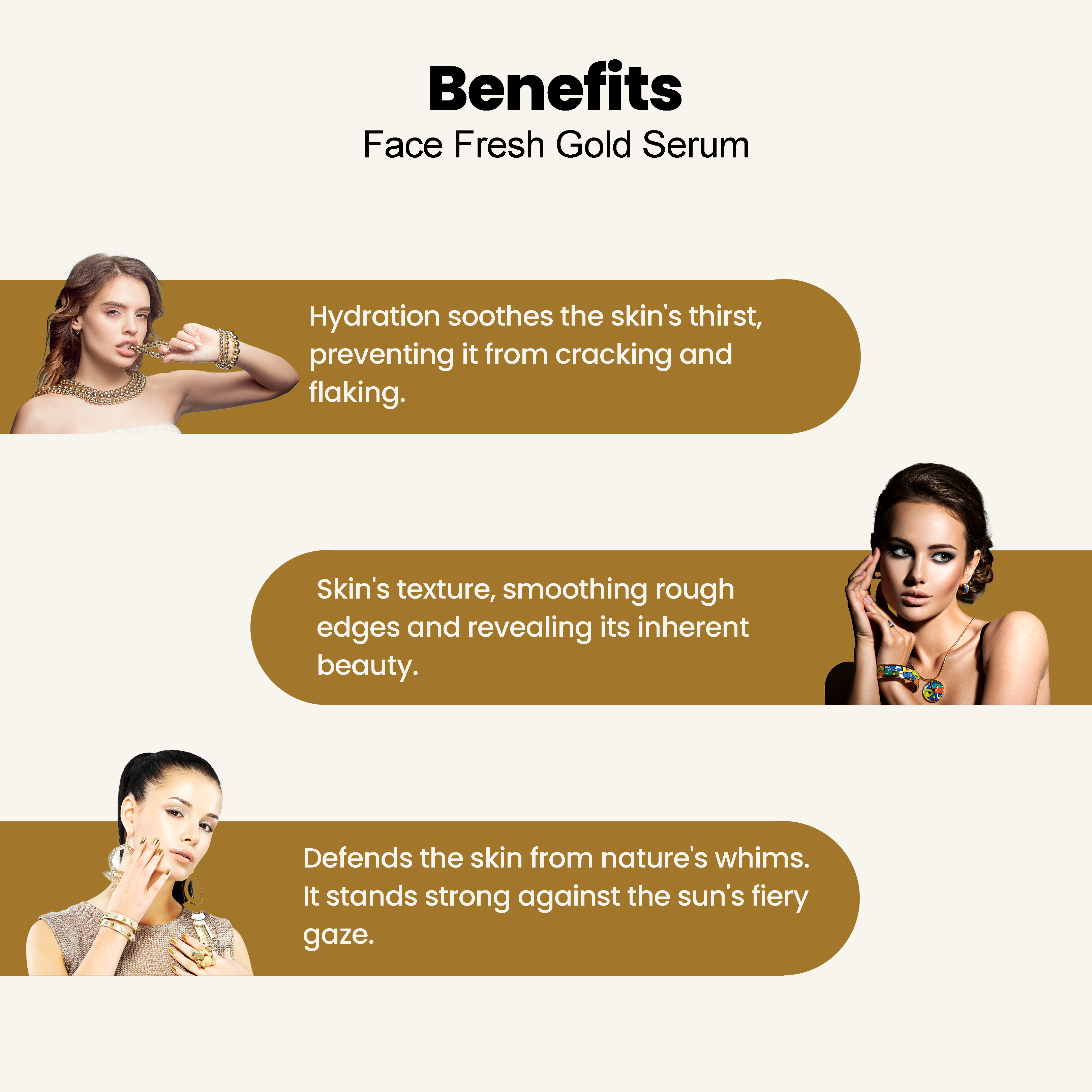 Face Fresh Gold Plus Beauty Serum 3ml - Image 6