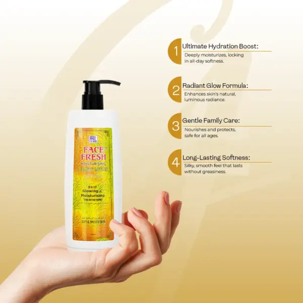 Face Fresh Moisturizing Beauty Lotion 400ml 3