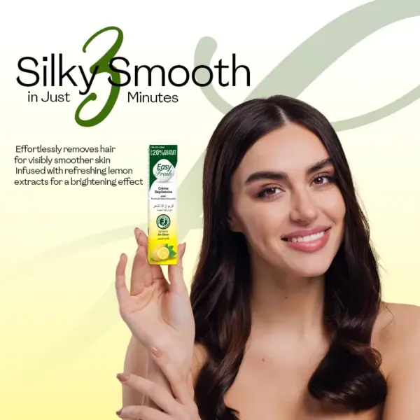 Easy Fresh Hair Removal Cream Lemon 120ml 2