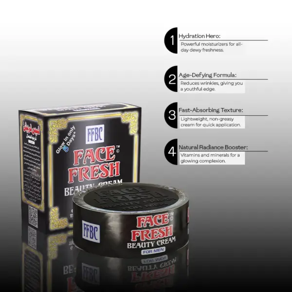 Face Fresh Beauty Cream for Men 23g 3