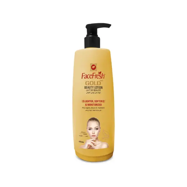 Face Fresh Gold Plus Beauty Lotion 400ml 1