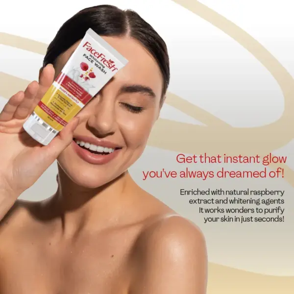 Face Fresh Whitening Face Wash 60ml 2