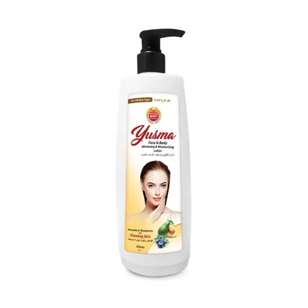 Yusma Body Whitening Moisturizing Lotion 400ML 1