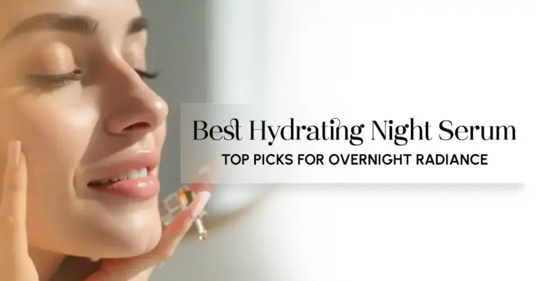 Best Hydrating Night Serum | Best Night Serum for Skin Brightening: Top Picks for Overnight Radiance 