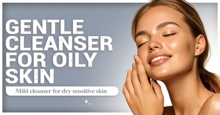 Gentle Cleanser for Oily Skin | Mild Cleanser for Dry Sensitive Skin
